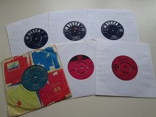 6 Joe Meek 45s Heinz Eddie Tornados Globetrotter Telstar Leyton Honeycombs x 2