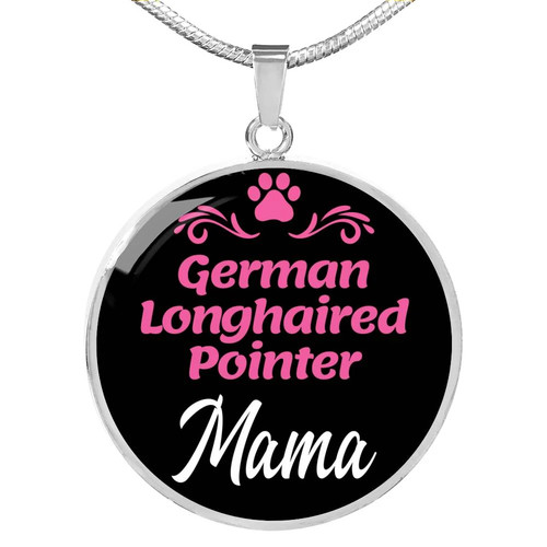 German longhaired pointer mama - pointer,