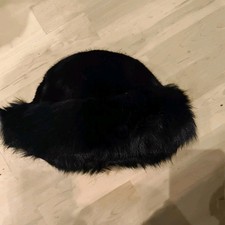 Ladies Warm Winter Black Faux