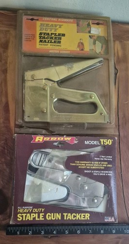 Staple gun lot - staple, (2)