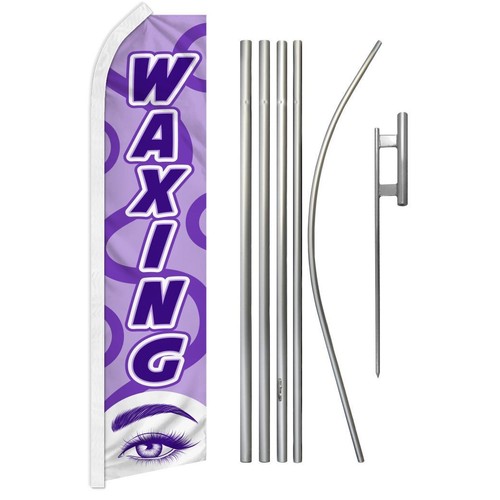 Waxing advertising super - advertising,