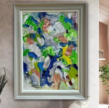 Framed Original Abstract