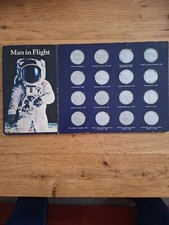 Shell man in flight coins