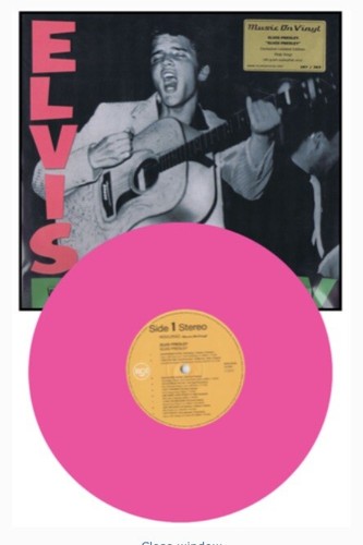 Elvis presley movlp042 pink - presley,