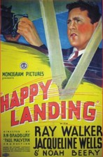 Happy Landing DVD - Ray Walker dir. Robert Bradbury Vintage Action Film 1934