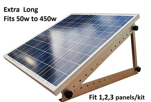 Angled solar panel - solar, adjustable