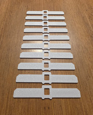 10 Heavy Duty White Hillarys