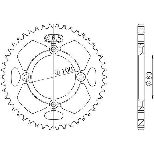 Steel crown p420 z36 - crown,