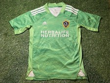 La Galaxy 2019/20 Goalkeeper Shirt Herbalife Ok Condition Kids 10-12 Years