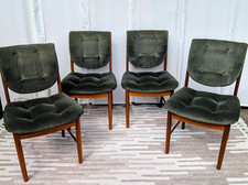 Set of stunning 4 McIntosh teak made in Scotland vintage mid century modern