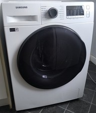 SAMSUNG Series 5 ecobubble WD80TA046BE/EU 8 kg Washer Dryer - White
