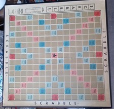 Vintage 1972 Scrabble Deluxe