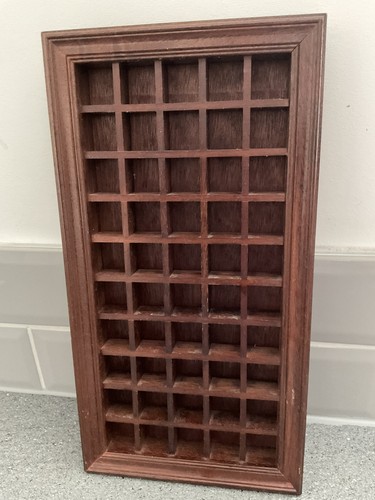 Vintage wooden thimble display - vintage,