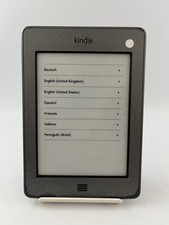 Amazon Kindle Touch 4th Gen D01200 Grey 6" 8GB Wi-Fi eBook Reader