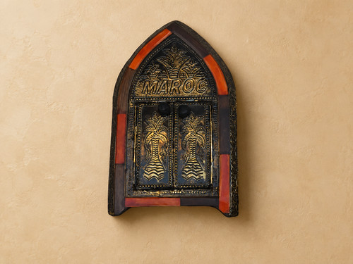 Small arched wall mirror - wall,