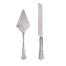 NAJMECHOY Silver Wedding Cake