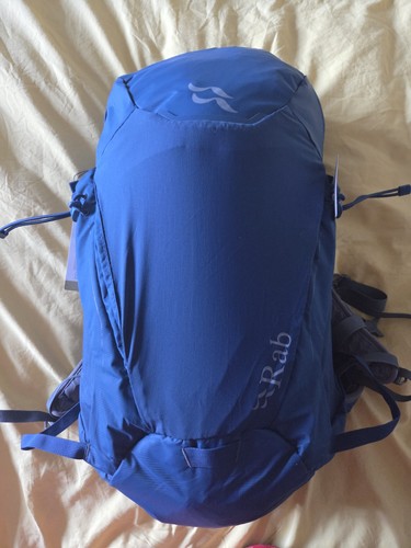 Rab aeon ink blue backpack - 27,