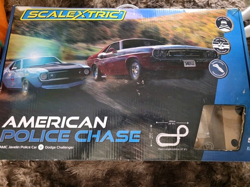 Scalextrix american police - american,