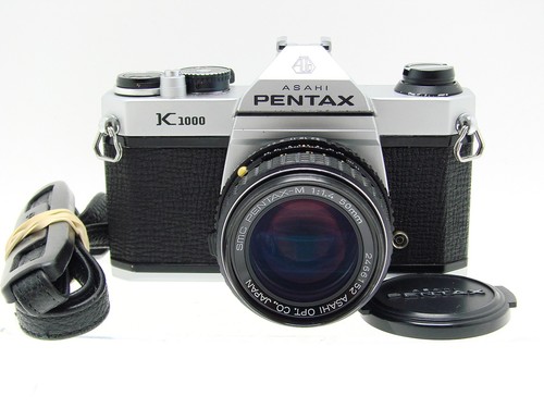 Pentax k1000 35mm film slr - 35mm,