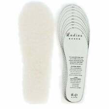 Fenland Sheepskin "Cut to Size" shoe Insoles, Ivory, 2UK -13UK, New