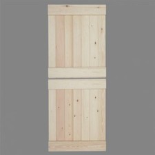 Grooved pine stable - grooved,