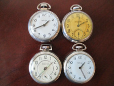 VINTAGE POCKET WATCH LOT(4) 3