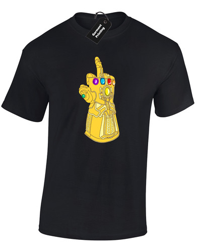 Gauntlet middle finger mens - finger,