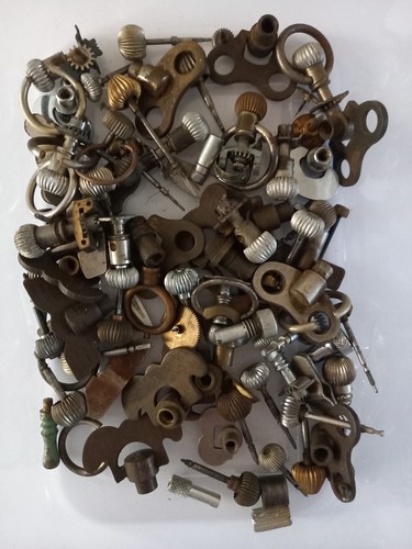 Clock parts job - lot, vintage