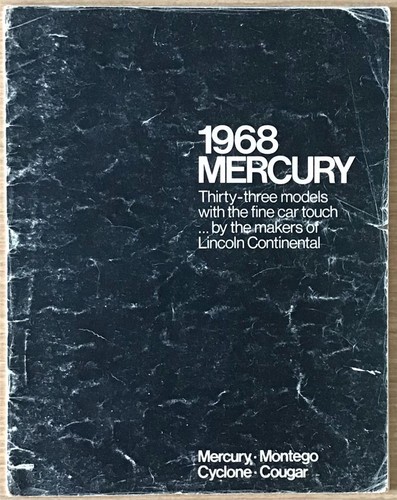 Mercury range 1968 usa - mercury, sales