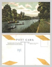 Vintage Postcard - Eel Pie