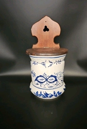 Antique large blue - large, onion"