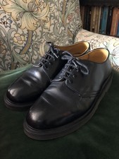 Solovair black leather - black,