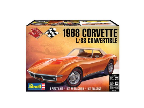 Revell 14572 1968 corvette - revell,