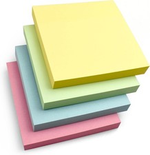 4 Pack Sticky Notes | Pastel