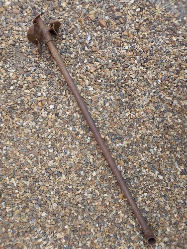 Vintage garden handle - garden,