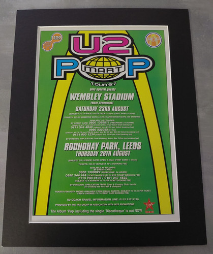 Pop tour 1997 promo - tour,