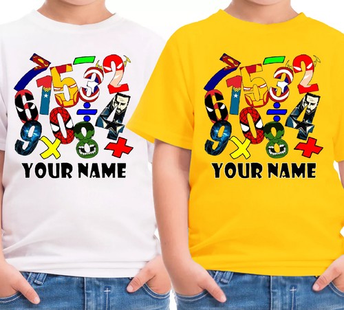 Personalised number day kids - number,
