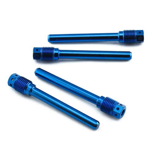 Titanium caliper pad - titanium, pin