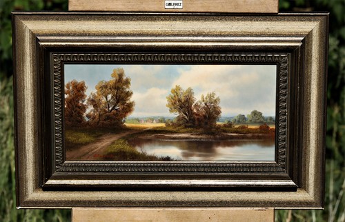 Lakescape with trees and - lakescape,