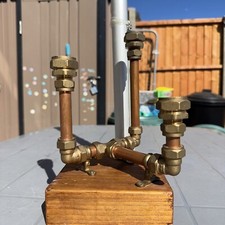 Copper  Hand Made Unique Beautiful Modern Candle Holder 