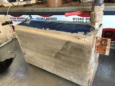 Aluminium water tank / cap / valve X drain jetter / project.....£50+VAT