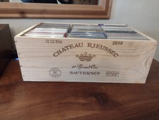 CD Storage Box. Wooden wine