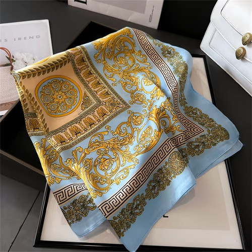 70x70cm women silk - silk, square