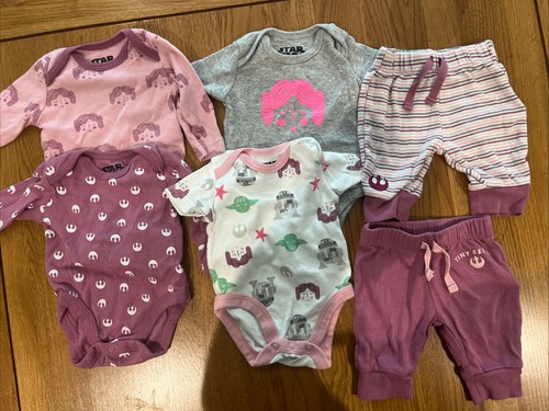Newborn baby star wars clothes - star,