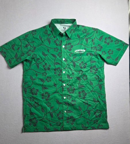 Jameson whiskey button shirt - whiskey,