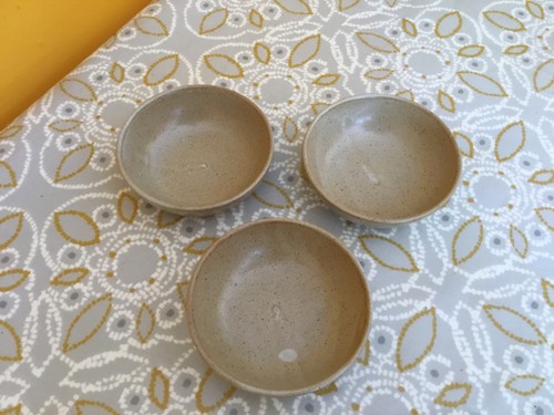 French gres pottery bowls - 3,