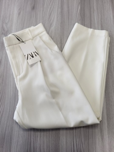 Zara white ankle grazer - white,
