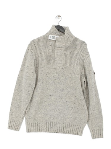 Musto men jumper cream - men's, l