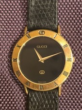 GUCCI Men's Watch 3000M Gold