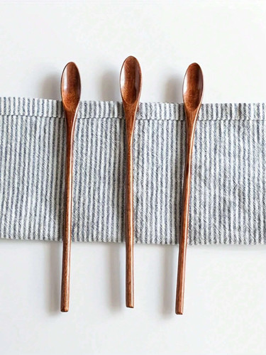 3pcs wooden coffee - coffee, spoons